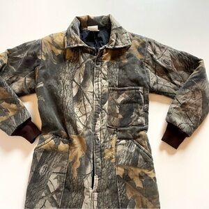 Real Tree Kids Camouflage Hunting Coverall Suit | Medium | Size 8 | USA Made